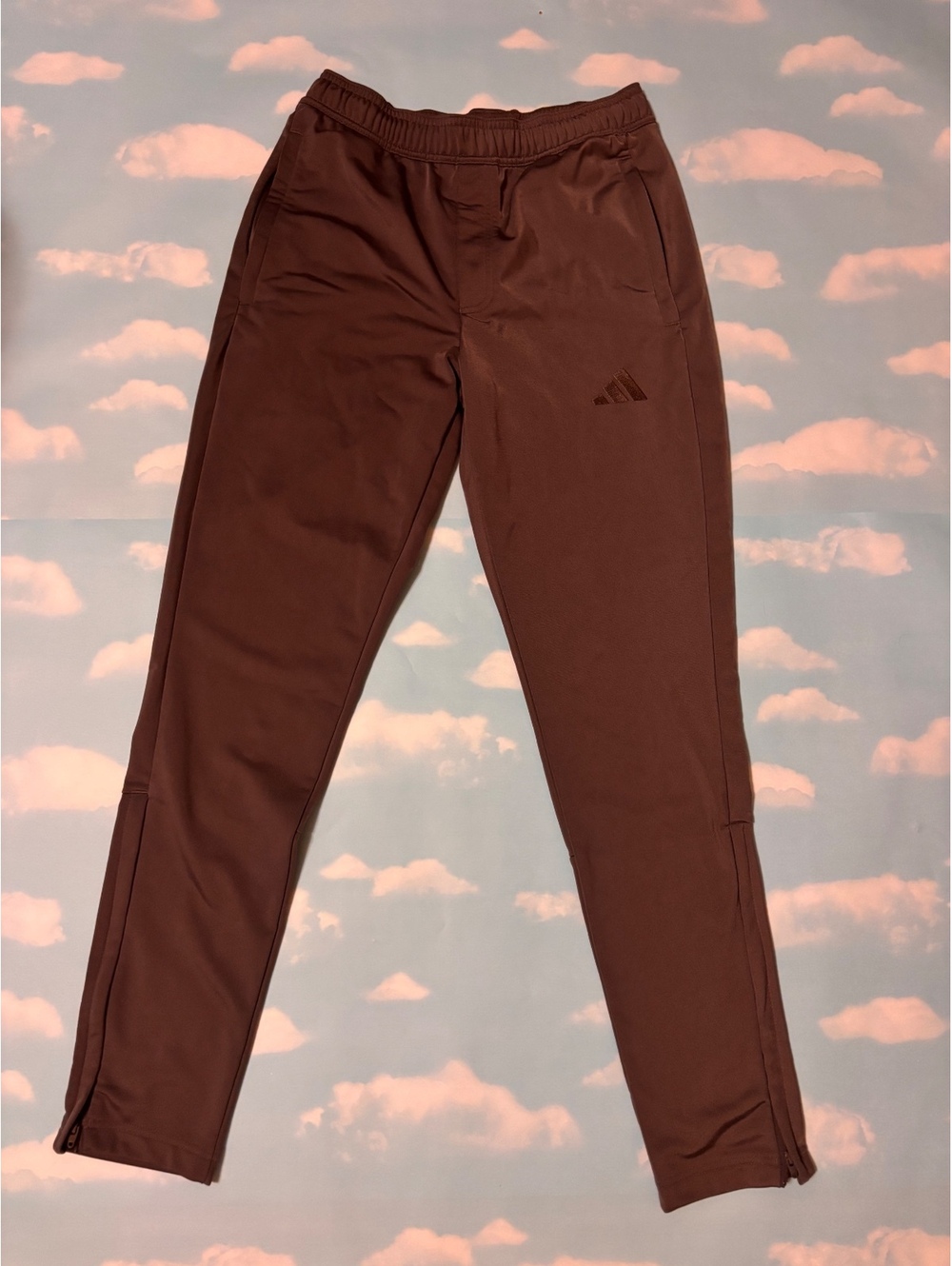 Adidas Men's gray Track Pants Zippered size L